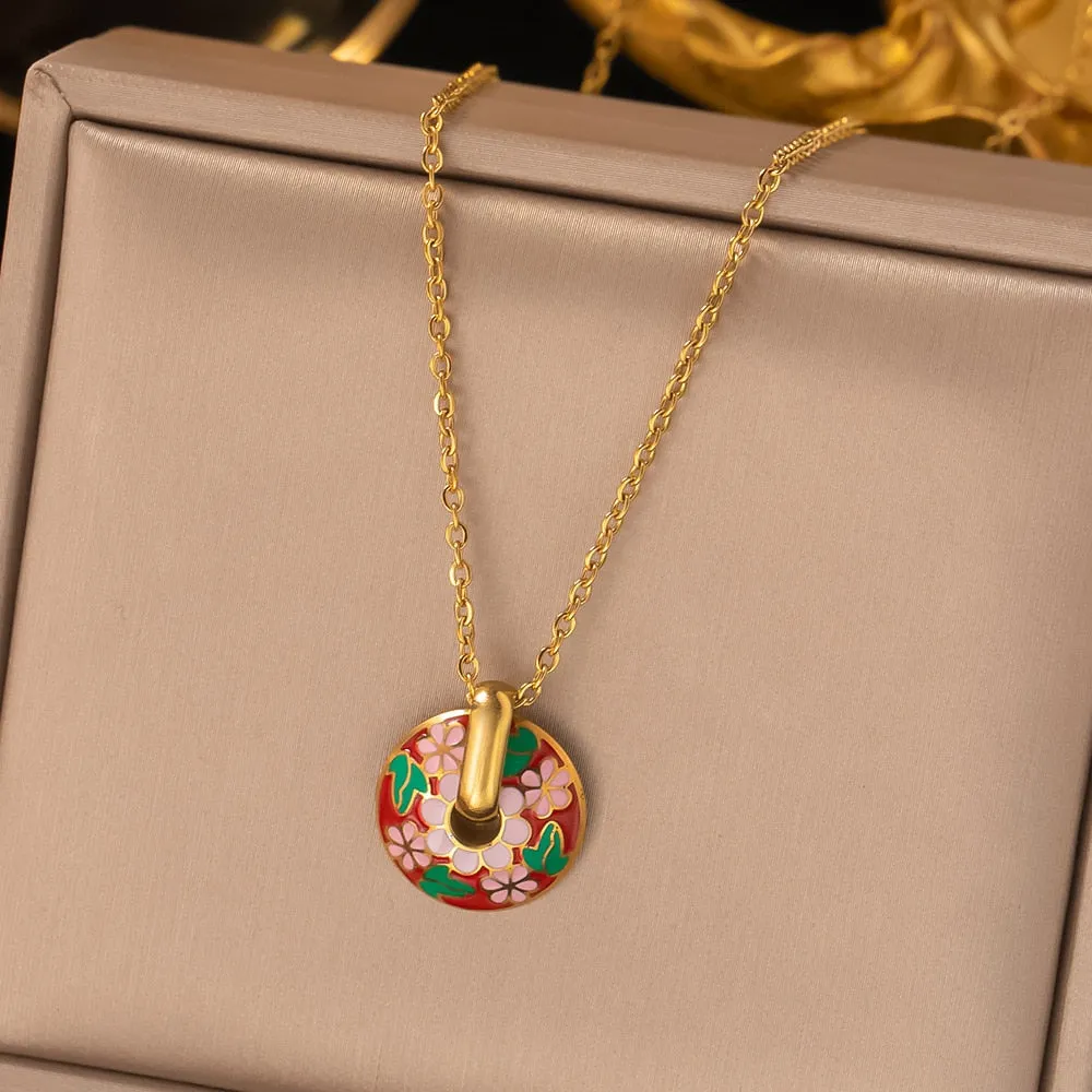 316L Stainless Steel Jewelry Set for Women