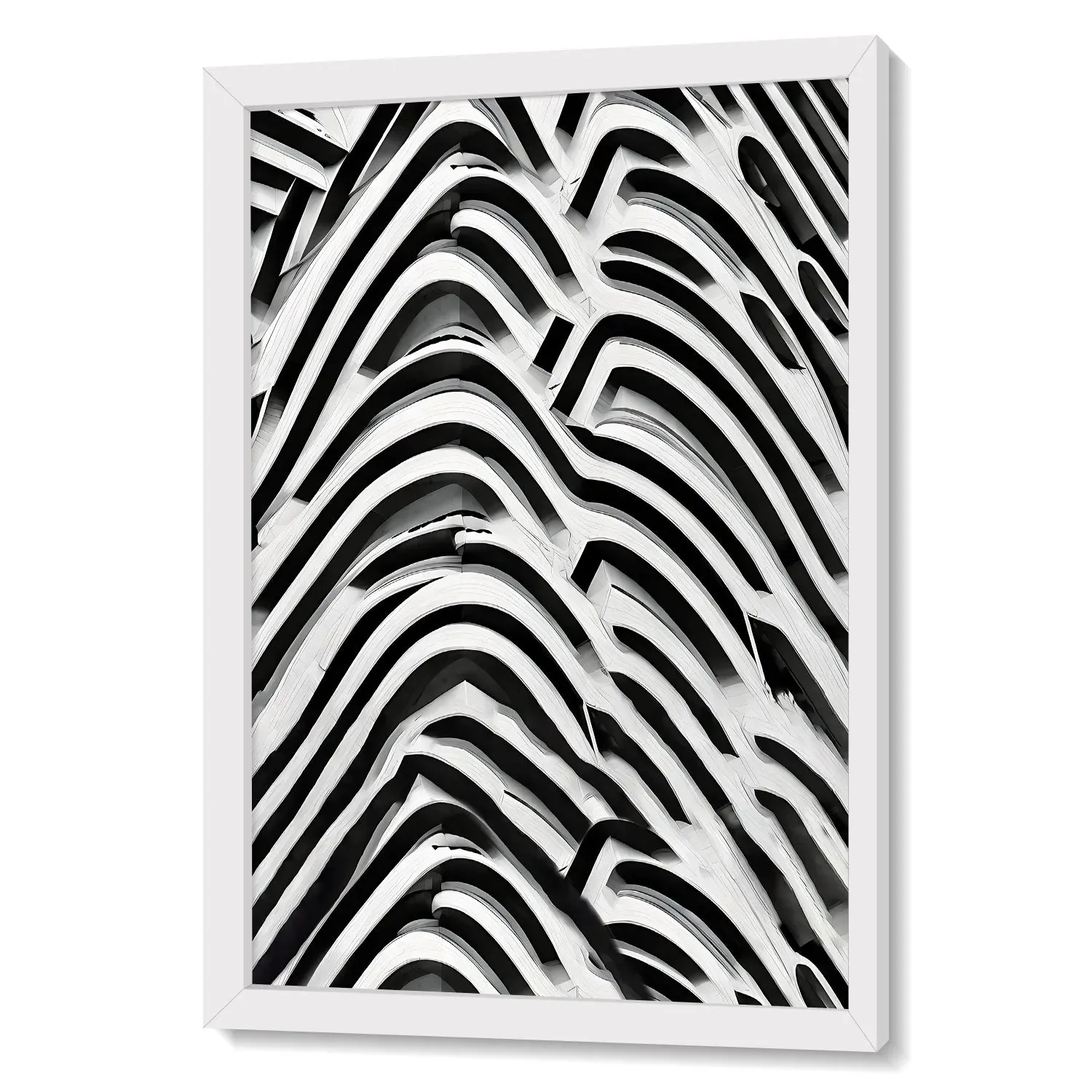 Abstract Art Of Curvy Patterns