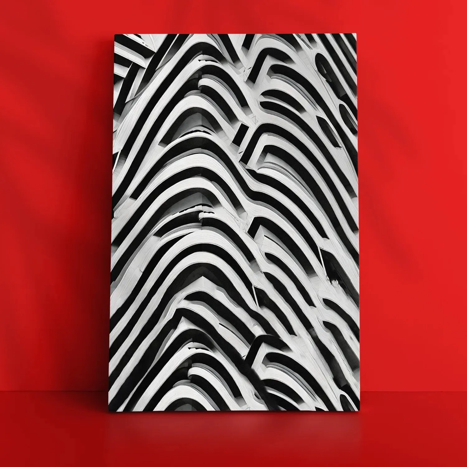 Abstract Art Of Curvy Patterns