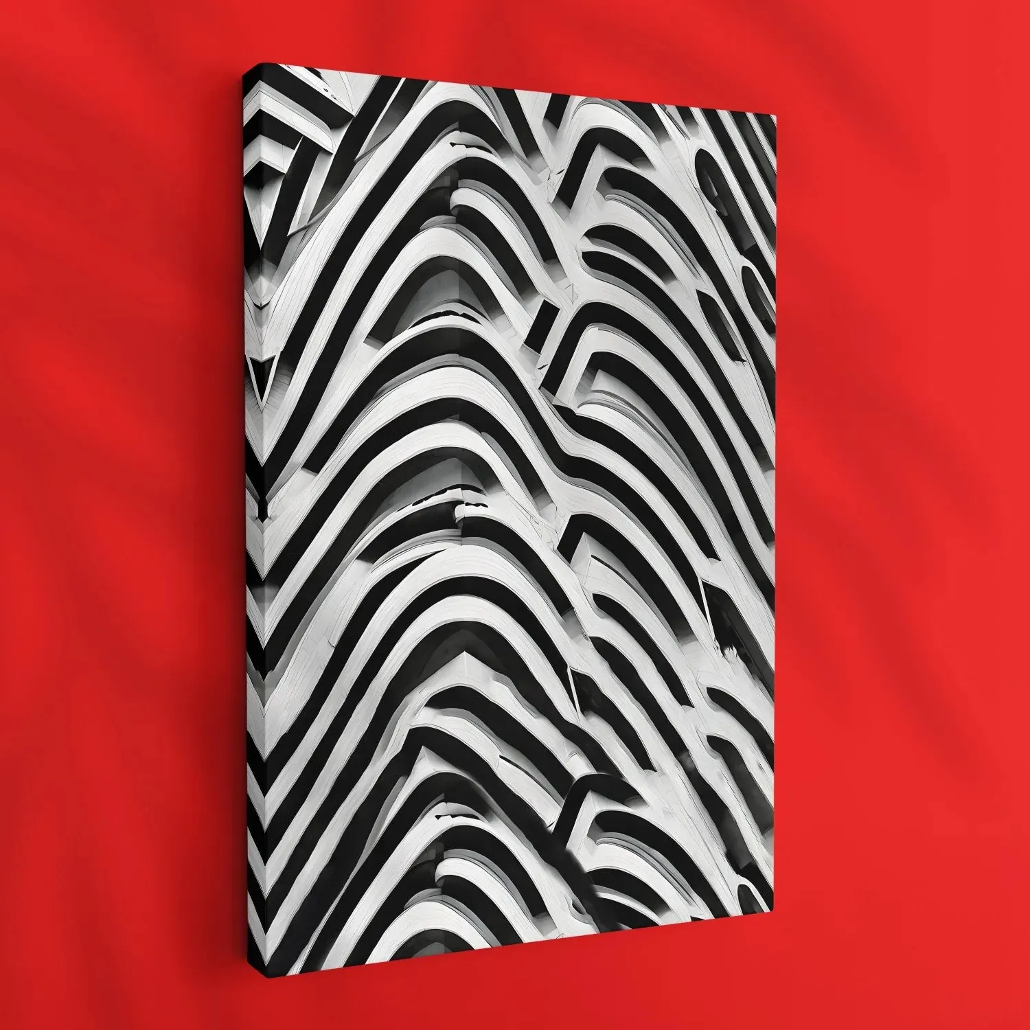 Abstract Art Of Curvy Patterns
