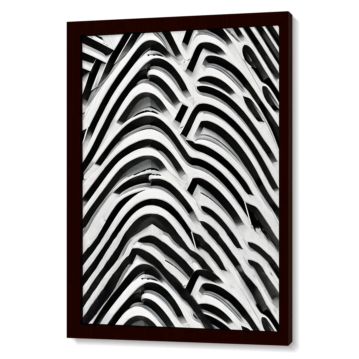 Abstract Art Of Curvy Patterns