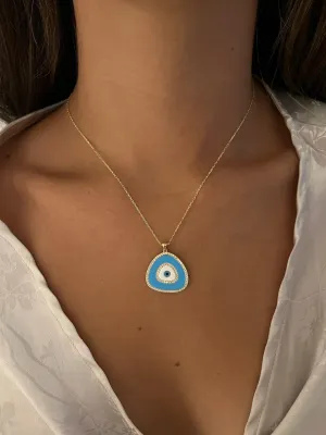 Azure Gaze Necklace
