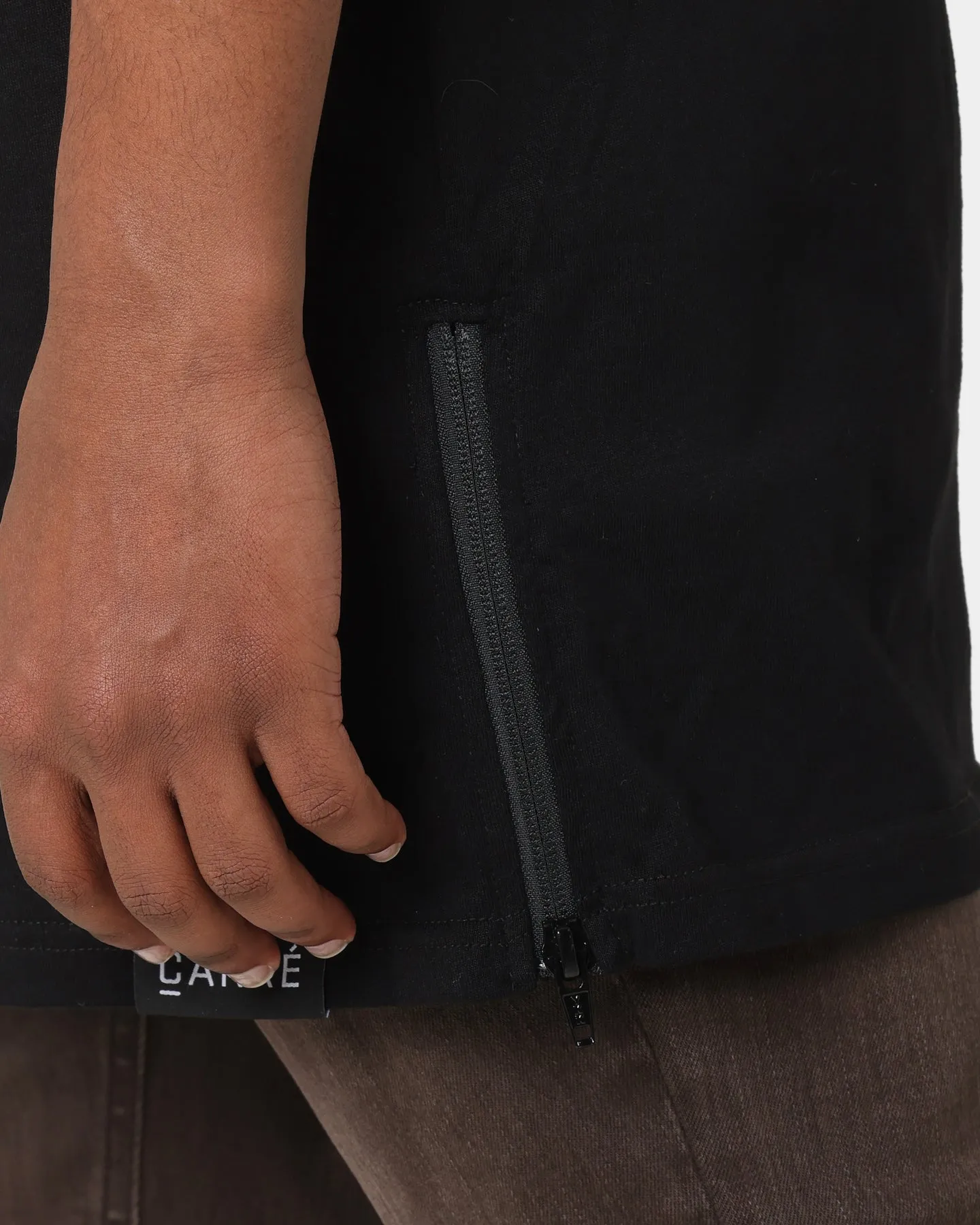 Carré Panneau T-Shirt Black/Black