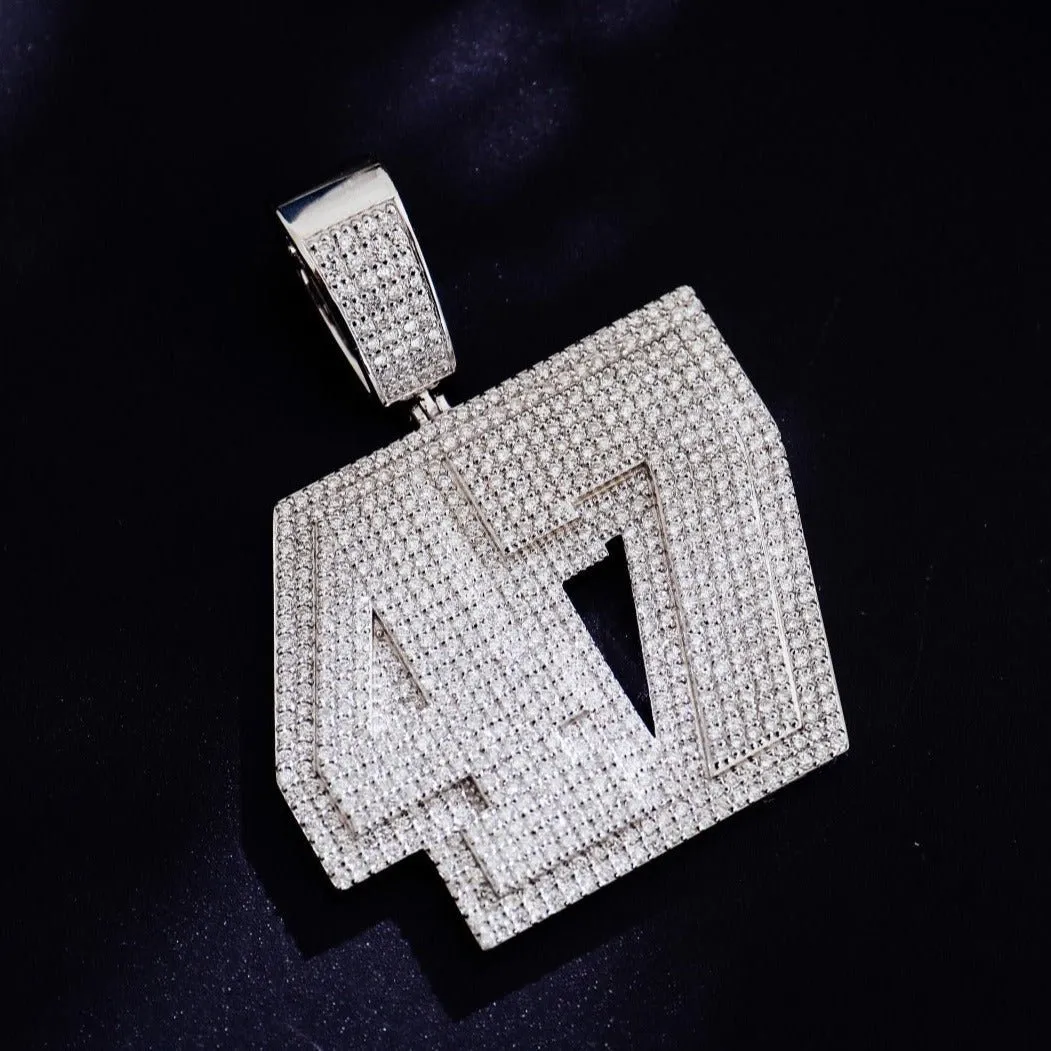 Custom Number Pendant
