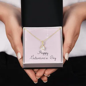 Enchanting Hearts Necklace: Sparkle Her Valentine's Day with Timeless Elegance