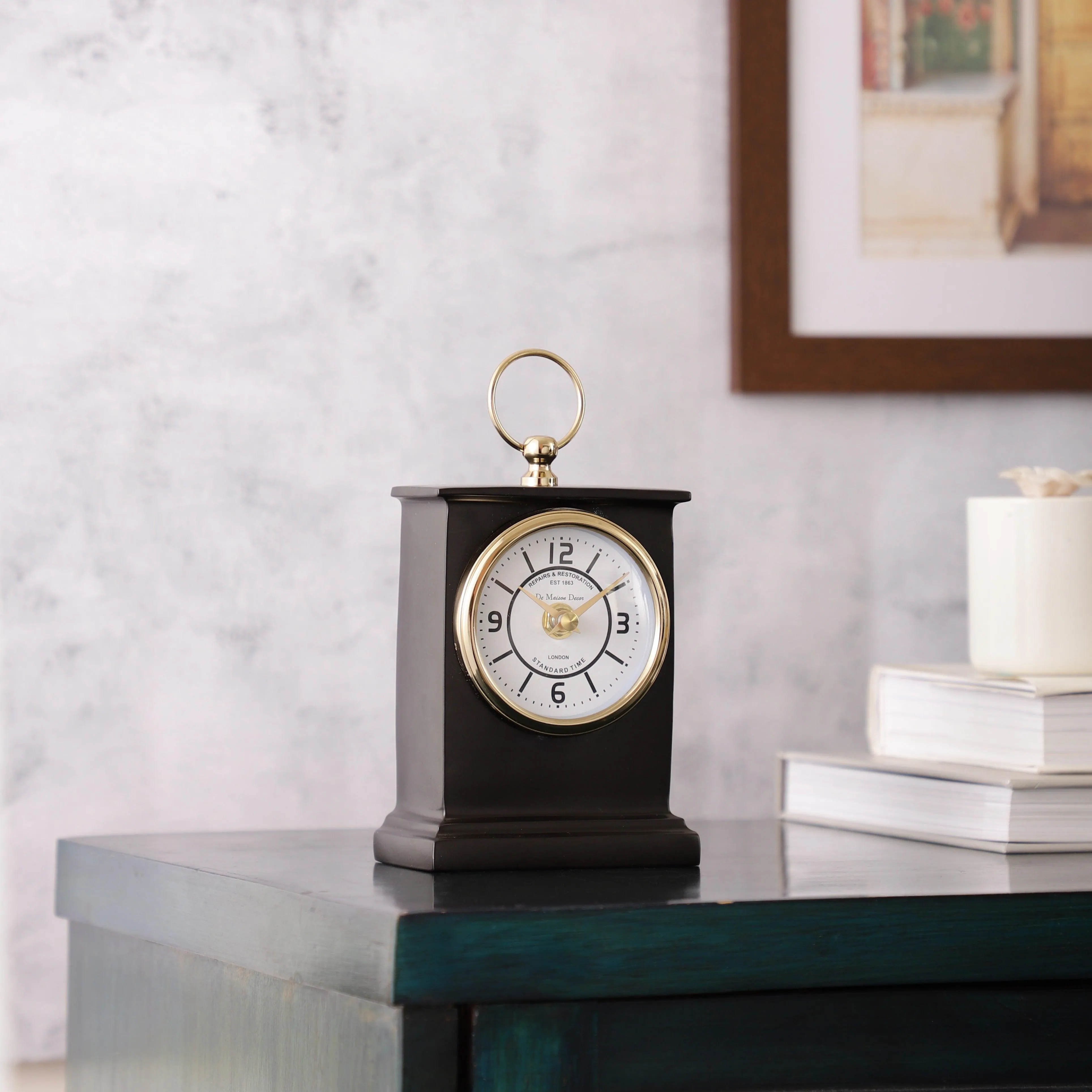 Gerald Clock | Stylish & Elegant Clock | Classic Retrograde Clock