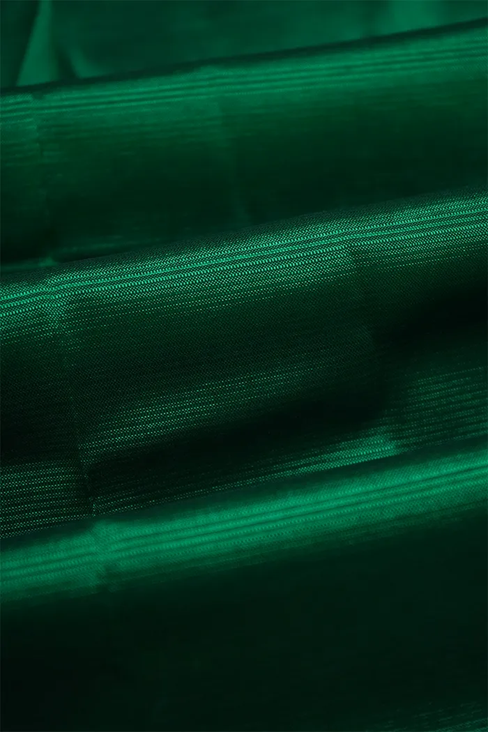 MINT GREEN WITH DEEP CARAMINE MANGALGIRI SAREE