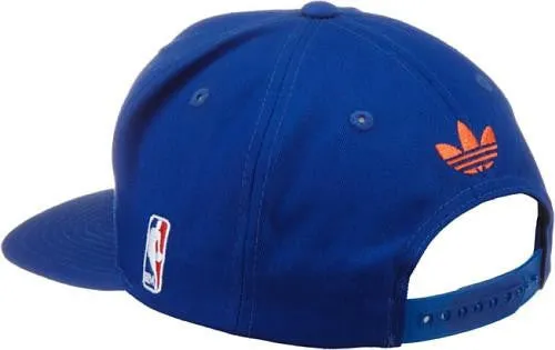 Nba New York Knicks Anniversary Snapback Draft Cap, One Size, Blue