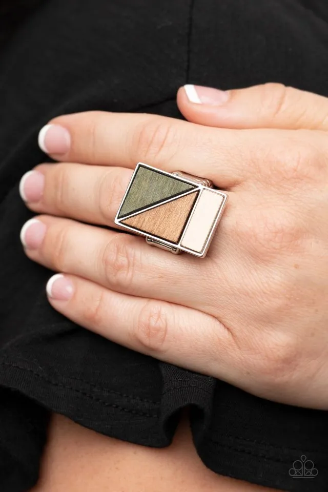 Paparazzi Ring ~ Happily EVERGREEN After - Green