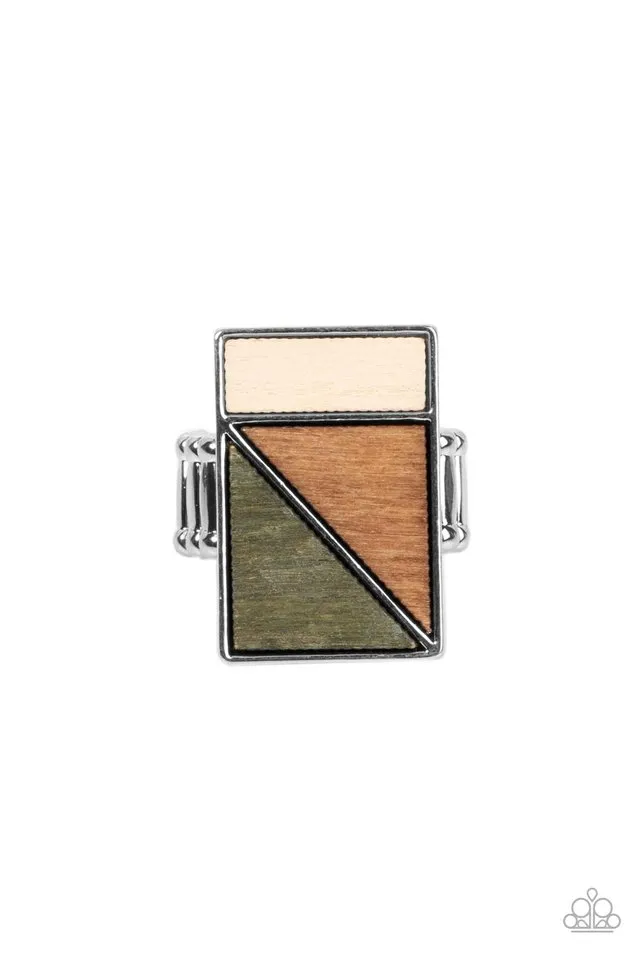 Paparazzi Ring ~ Happily EVERGREEN After - Green