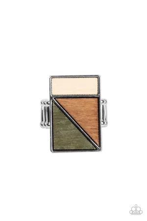 Paparazzi Ring ~ Happily EVERGREEN After - Green