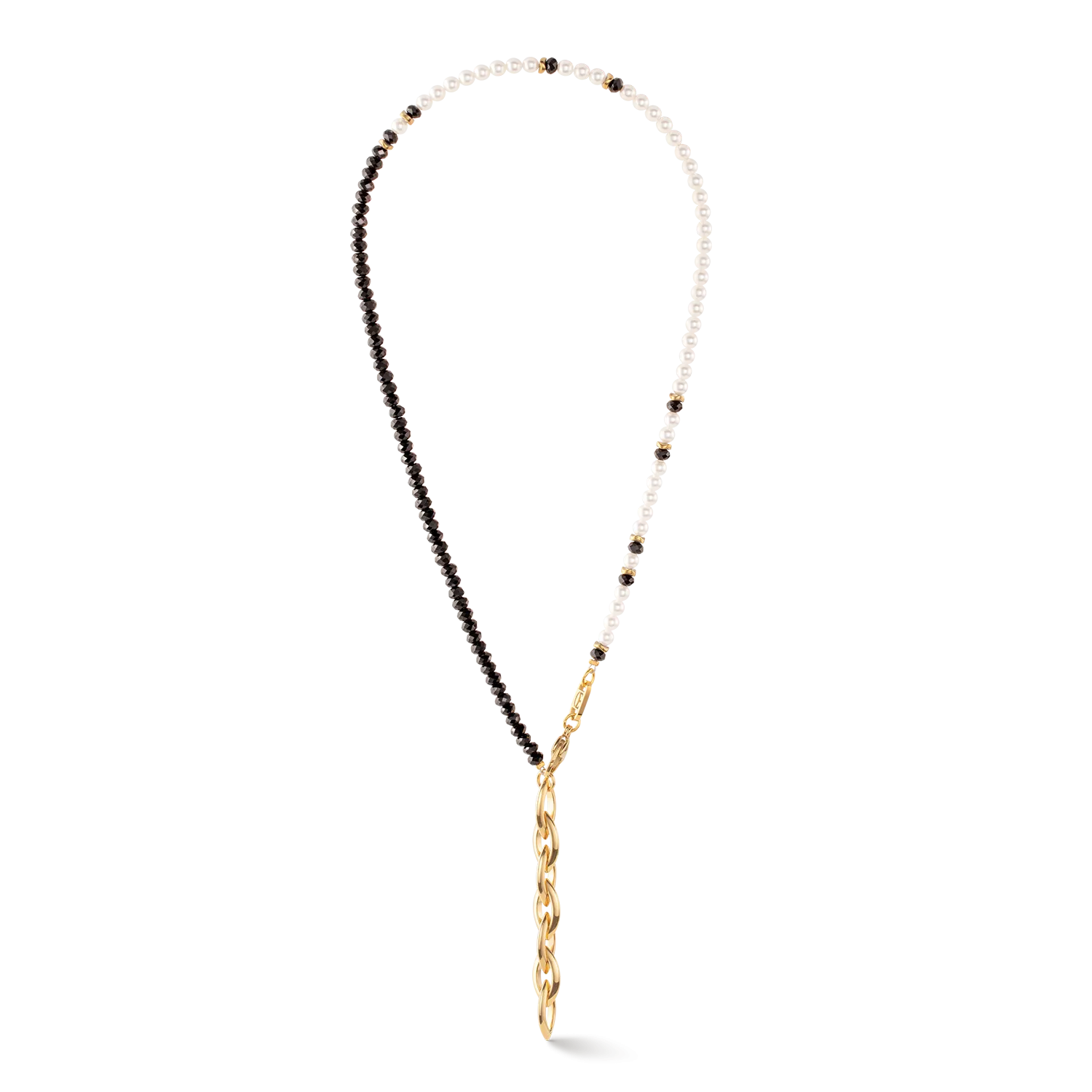 Princess Pearls Trinity necklace gold