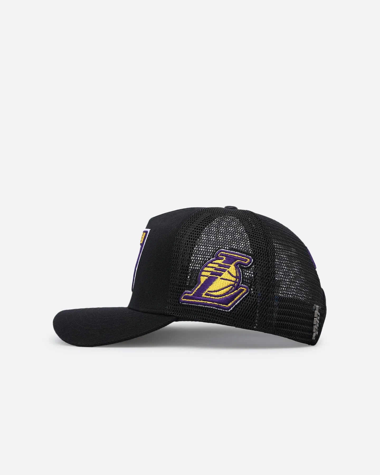 Pro Standard Los Angeles Lakers Fast Lane Trucker Snapback Black
