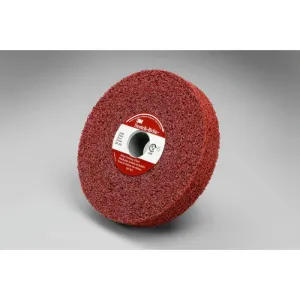 Scotch-Brite™ Metal Finishing Wheel, 6 in x 2 in x 1 in 4A MED, 2 per case