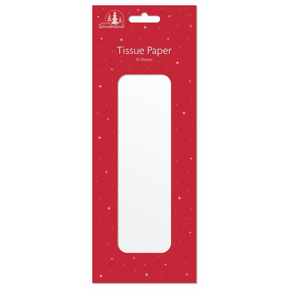 Tallon Tissue Christmas White | 8 Sheets