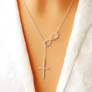 Women Infinity Love Necklace ( FREE SHIPPING)