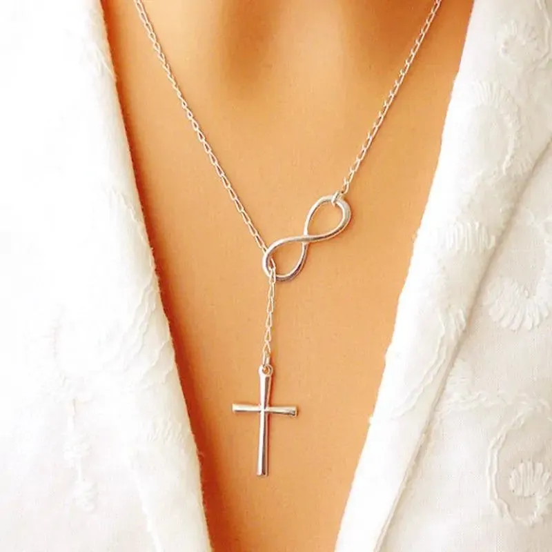 Women Infinity Love Necklace ( FREE SHIPPING)