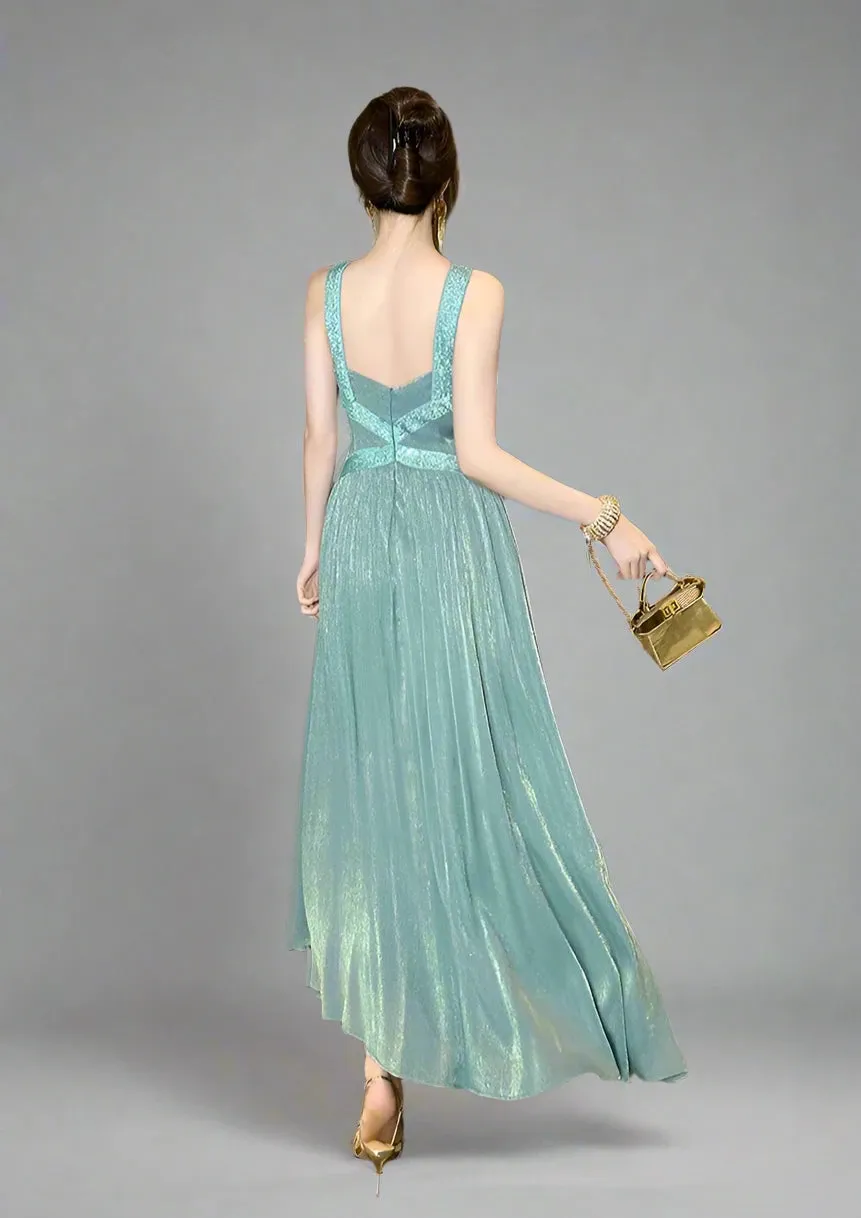 Women's French Silk Satin Dress